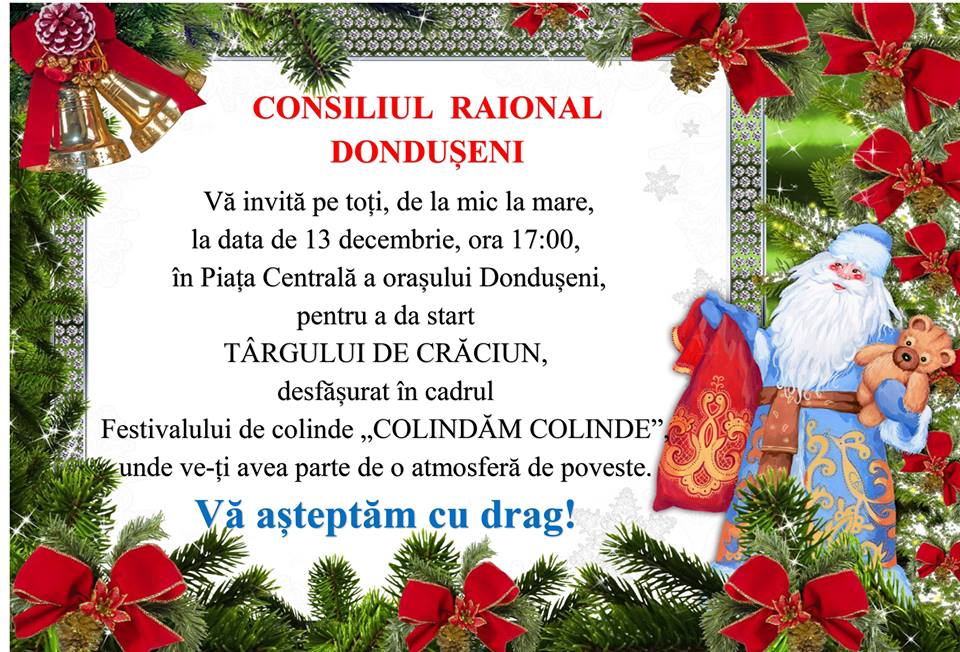 Invitație la „Târgul de Crăciun”