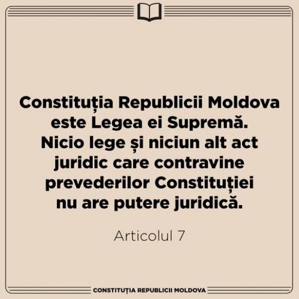 Mesaj de felicitare al Președintelui raionului cu prilejul Zilei Constituției Republicii Moldova