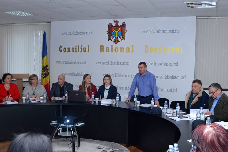 Instruirea autorităților administrației publice de nivelul I și II în raionul Dundușeni.