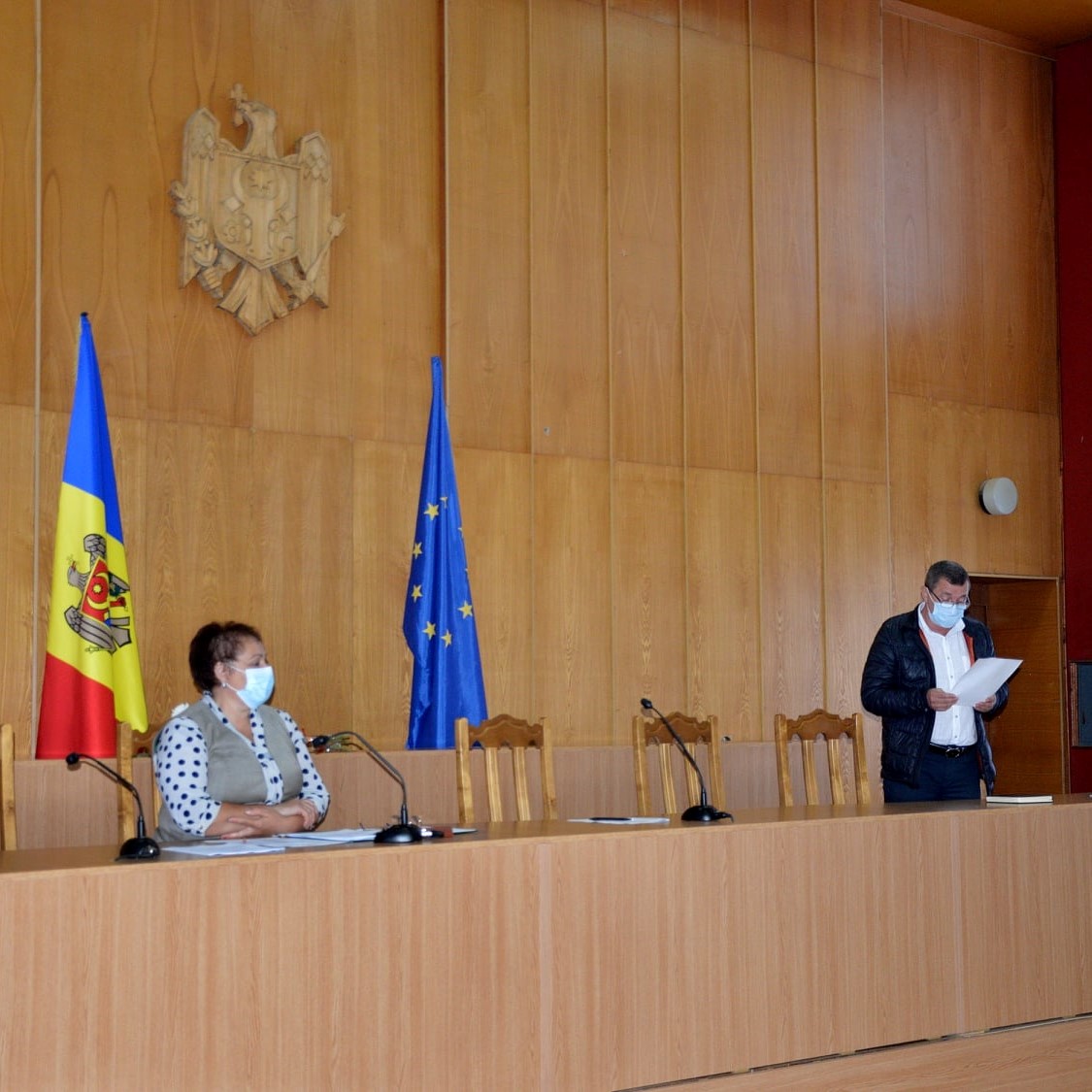 Ședința extraordinară a Consiliului raional Dondușeni