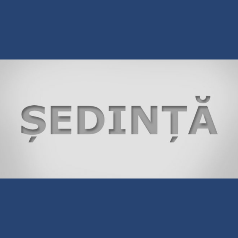 Anunț cu privire la convocarea consiliului în ședința extraordinară