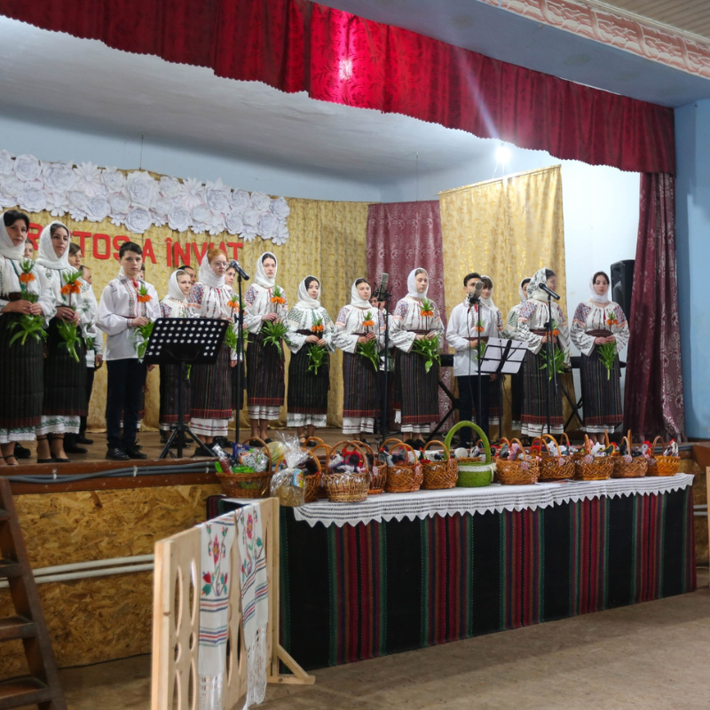 Festivalul Raional al cîntecului Pascal în satul Sudarca