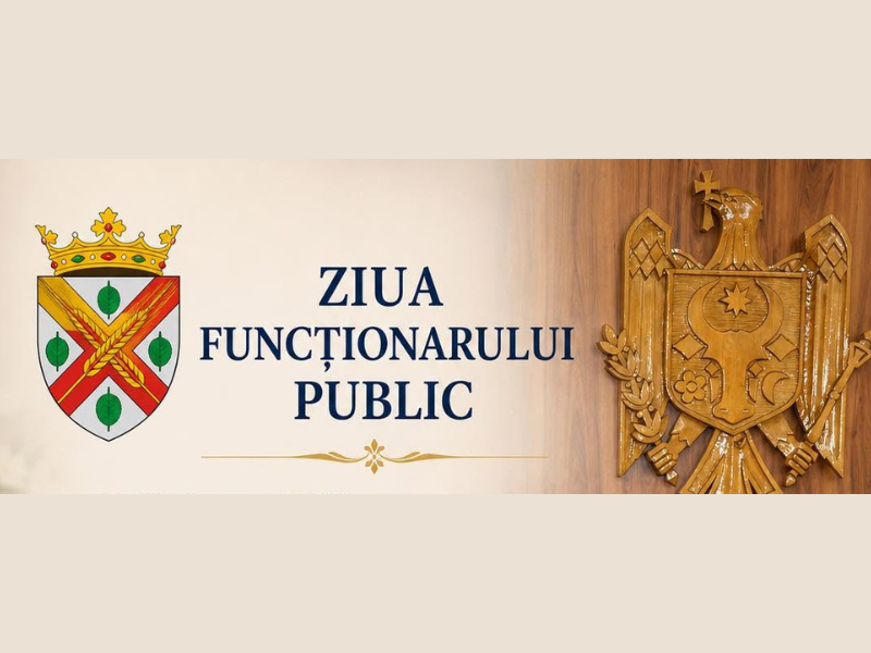 Mesaj de felicitare cu prilejul Zilei Funcționarului Public